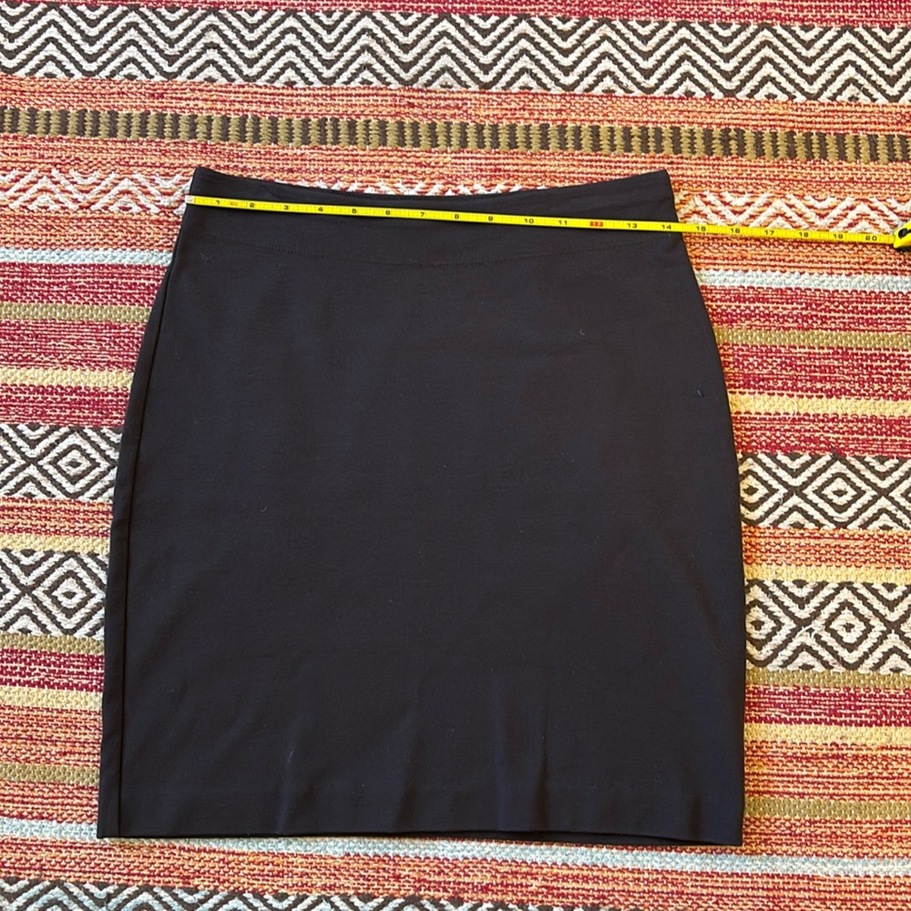 Eileen Fisher Short Stretch Pencil Skirt XS